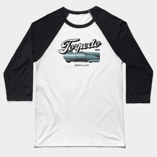 1951 Vespa Siluro "Torpedo" Baseball T-Shirt